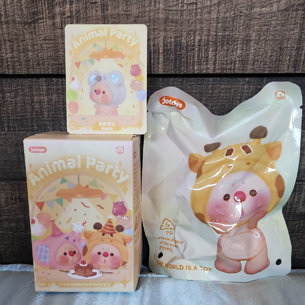 NIB Jotoys Animal Party Series Phone Buddy Confirmed Koala
